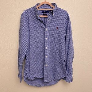 Men’s Ralph Lauren Casual Dress Shirt - Size Medium